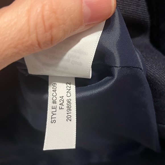 J.Crew Collection relaxed blazer crest embellishment wool-blend Size 0 CC409 - Picture 12 of 16